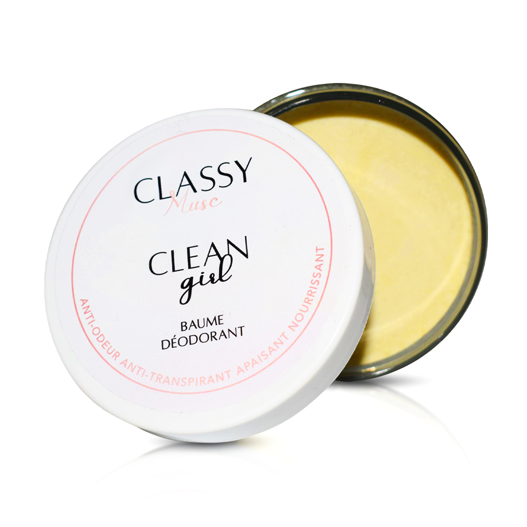 Baume Déodorant - Clean Girl - Senteur fraiche