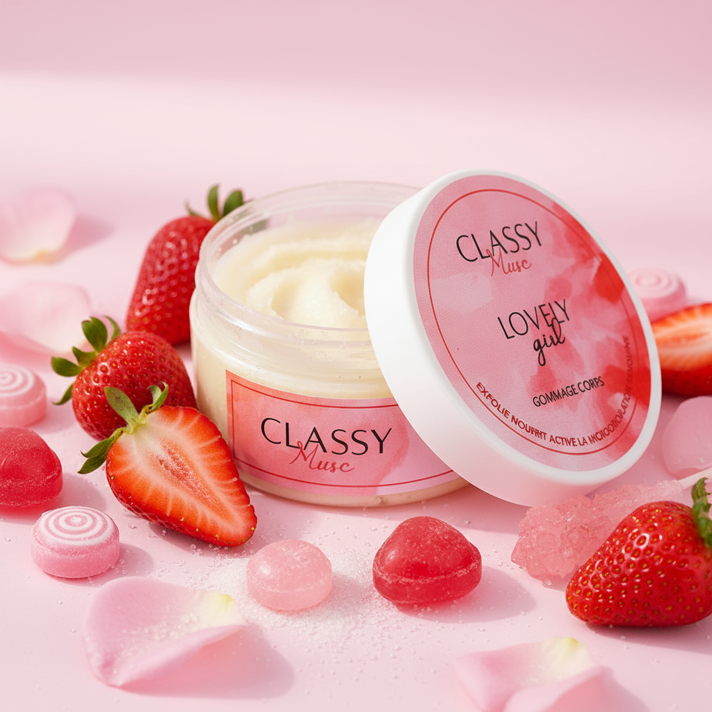 Gommage - Lovely Girl - Bonbon Fraise