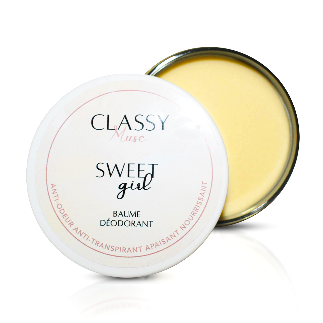 Baume Déodorant - Sweet Girl - Vanille Caramel