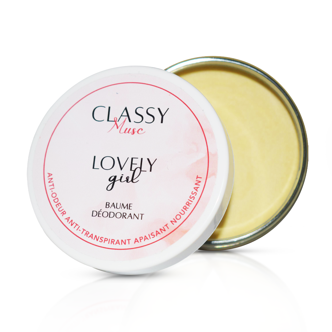 Baume Déodorant - Lovely Girl - Bonbon Fraise